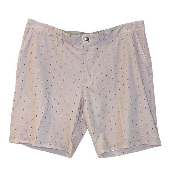 Adidas Tree Print Shorts Woven Grey 2 Ultimate 365 Men's Size 40 - Picture 16 of 16